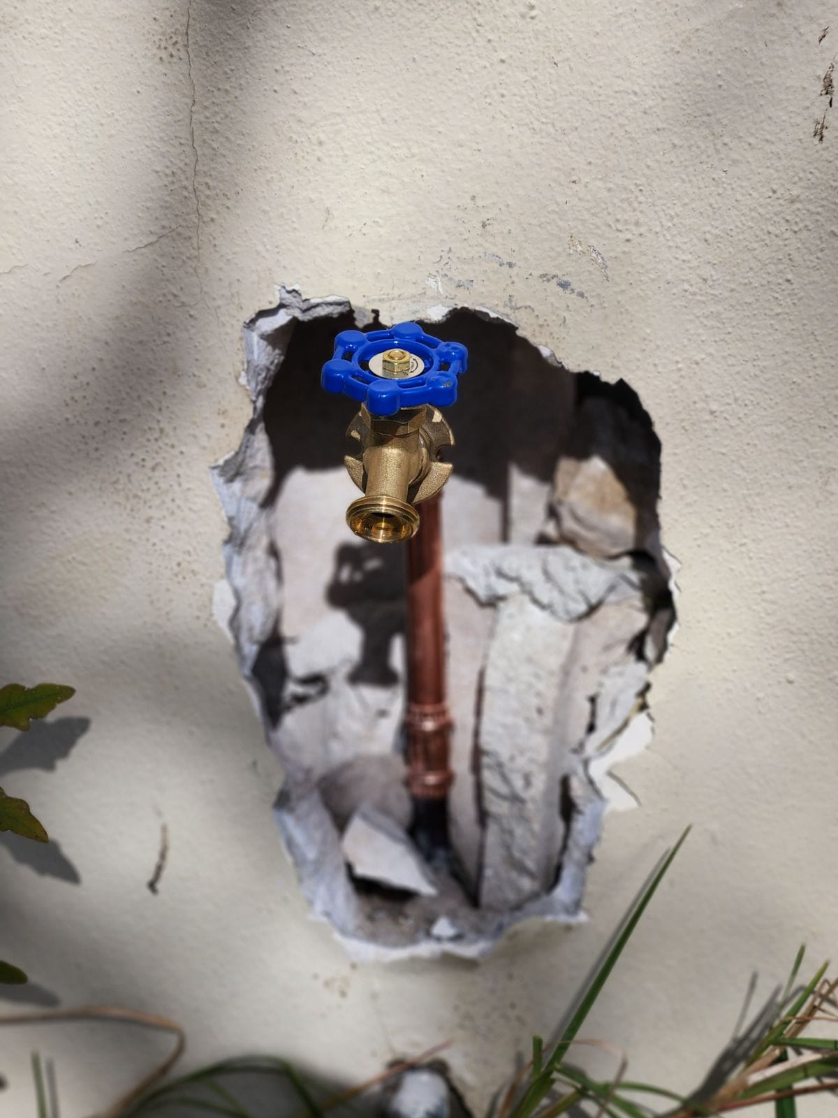 Hose Bib Replacement with Copper Pipe