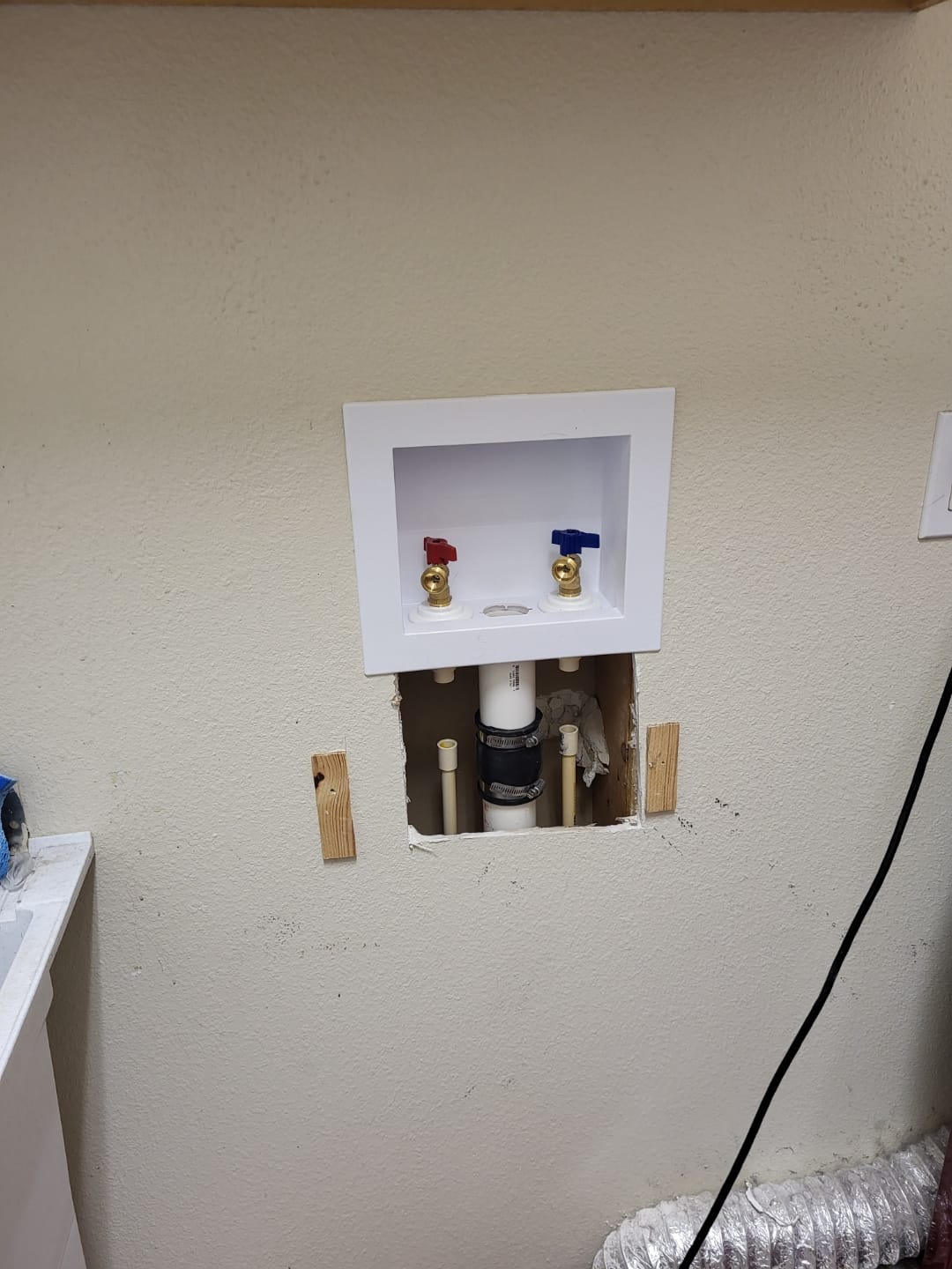 Washing Machine Box Installation